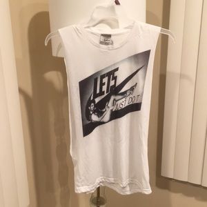 T. Rains open sides tank top